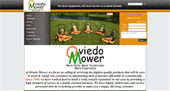 Desktop Screenshot of oviedomower.com
